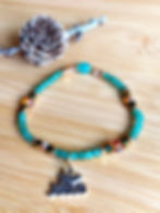 Thumbnail: I Love Jesus Aventurine with Austrian Crystals Bracelet