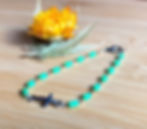 Thumbnail: Christian Cross Green Austrian Crystals Bracelet