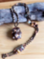 Thumbnail: Gobi Desert Agate Gemstone Necklace
