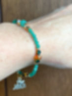 Thumbnail: I Love Jesus Aventurine with Austrian Crystals Bracelet