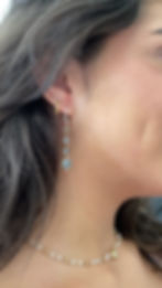 Thumbnail: Labradorite Dangle Earrings