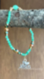 Thumbnail: I Love Jesus Aventurine with Austrian Crystals Bracelet