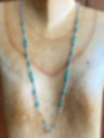Thumbnail: Labradorite Necklace with Amazonite