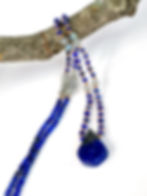 Thumbnail: Lapis Lazuli + Labradorite Necklace with Genuine Copper Beads
