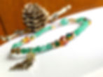 Thumbnail: I Love Jesus Aventurine with Austrian Crystals Bracelet