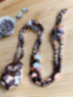 Thumbnail: Gobi Desert Agate Gemstone Necklace