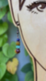Thumbnail: Mookaite Amazonite Lapis Lazuli Tiger Eye Earrings