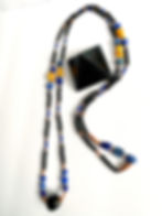 Thumbnail: Shungite 44 inches Long Necklace