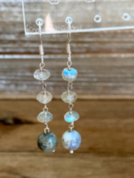 Labradorite Dangle Earrings