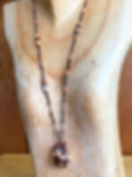 Thumbnail: Gobi Desert Agate Gemstone Necklace
