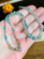 Thumbnail: Labradorite Necklace with Amazonite