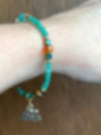 Thumbnail: I Love Jesus Aventurine with Austrian Crystals Bracelet