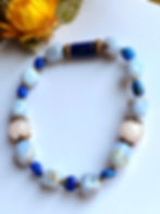 Thumbnail: Blue Lace Agate Bracelets Mix & Match