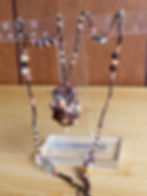 Thumbnail: Gobi Desert Agate Gemstone Necklace