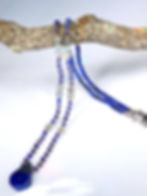 Thumbnail: Lapis Lazuli + Labradorite Necklace with Genuine Copper Beads