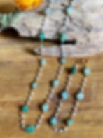 Thumbnail: Aventurine + Pearl Necklace Bracelet Jewelry Set