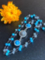 Thumbnail: Labradorite Necklace with Turquoise + Blue Apatite
