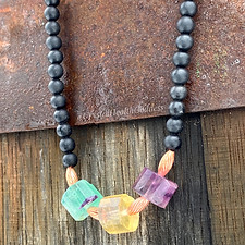 shungite-fluorite-smokey-copper-necklace